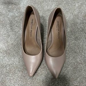 Pointed Toe Nude Heels
